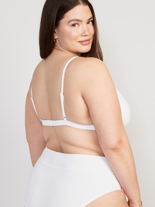 Image number 8 showing, Pucker Triangle Bikini Swim Top