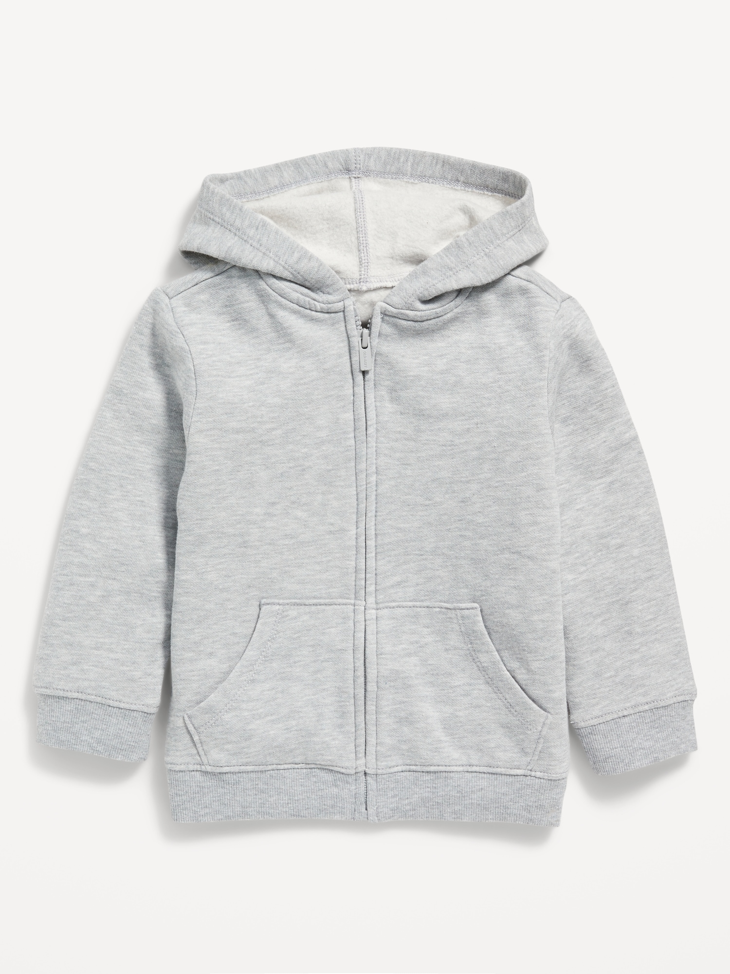 Old Navy Unisex Zip Hoodie for Toddler gray. 1