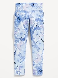 View large product image 4 of 4. High-Waisted PowerSoft 7/8 Leggings for Girls