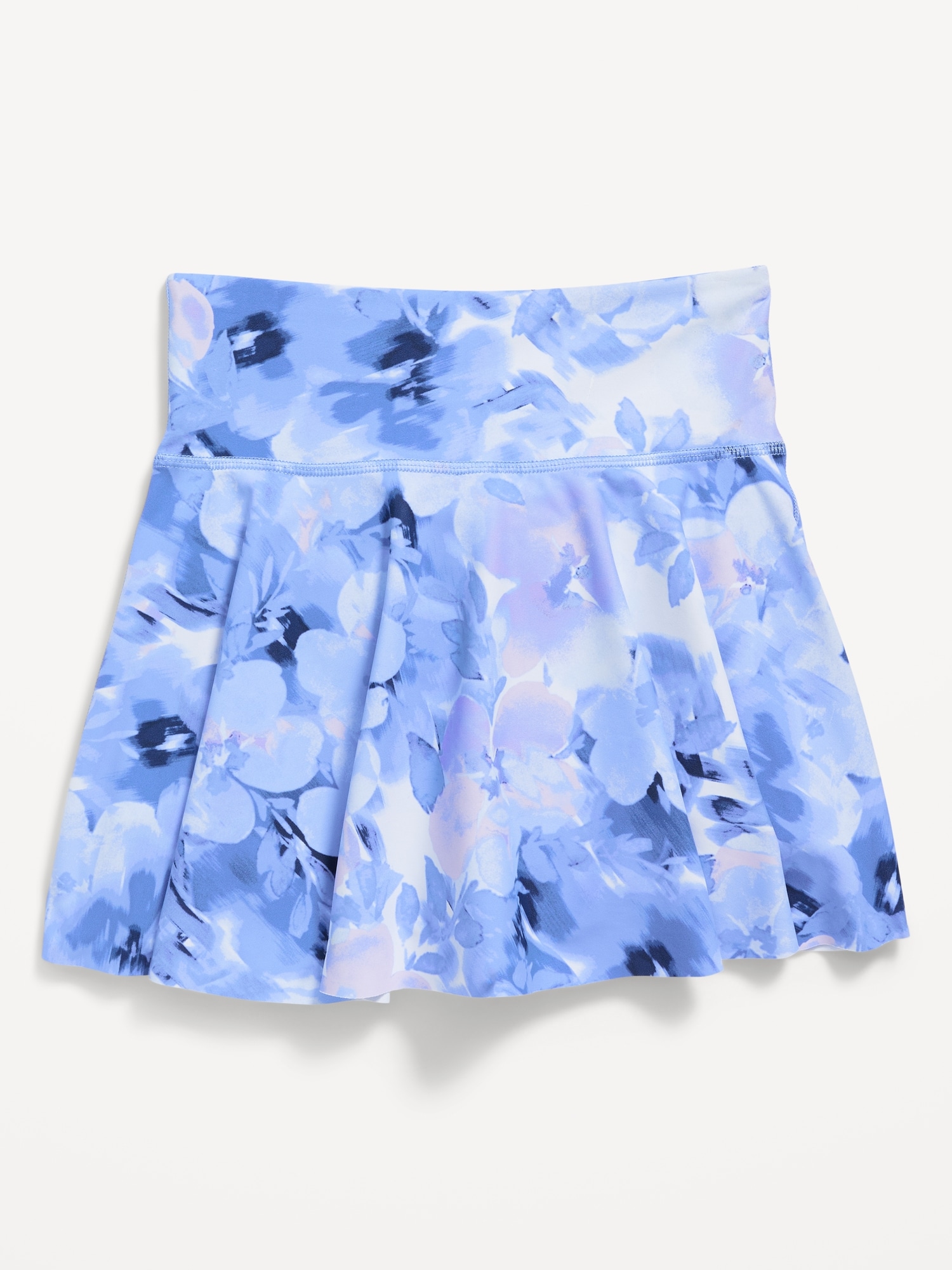 Old Navy High-Waisted PowerSoft Performance Skort for Girls blue. 1