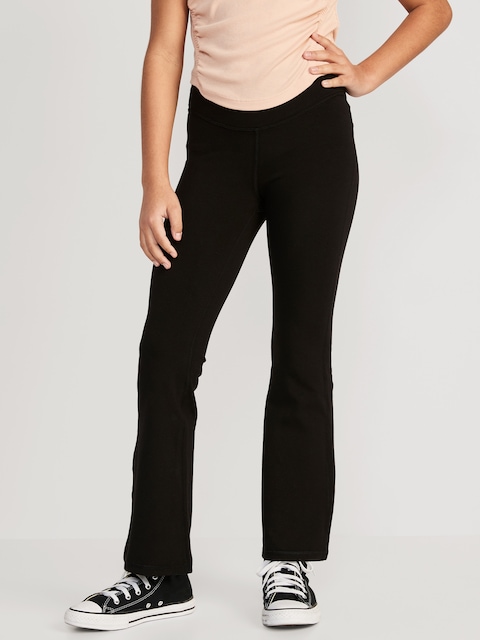 Legging PowerChill jambe évasée à taille haute croisée pour Fille