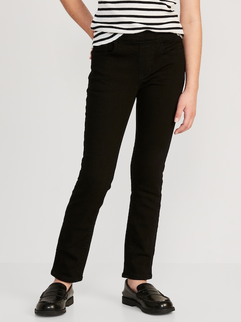 Wow Skinny Pull-On Black Jeans for Girls
