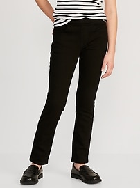 Image number 1 showing, Wow Skinny Pull-On Black Jeans for Girls