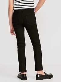 Image number 2 showing, Wow Skinny Pull-On Black Jeans for Girls