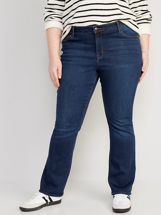 Image number 7 showing, Mid-Rise Kicker Boot-Cut Jeans