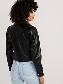 Leather jacket sale old navy