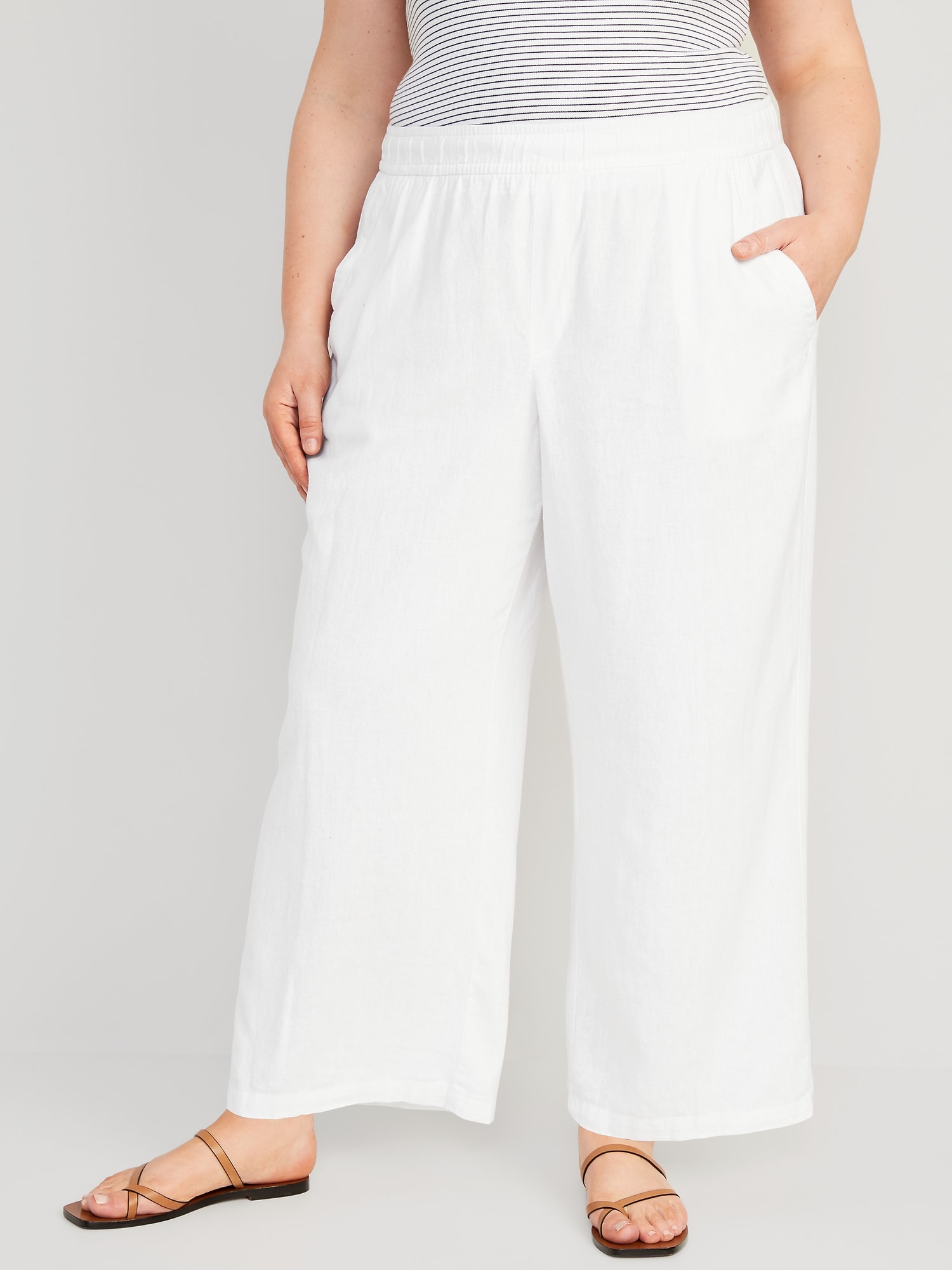 Plus Size Pants High Waisted