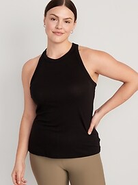 UltraLite Rib-Knit Racerback Tank Top for Women | Old Navy