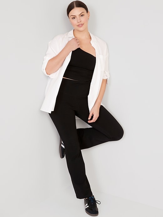 Image number 3 showing, Extra High-Waisted PowerChill Slim Boot-Cut Pants