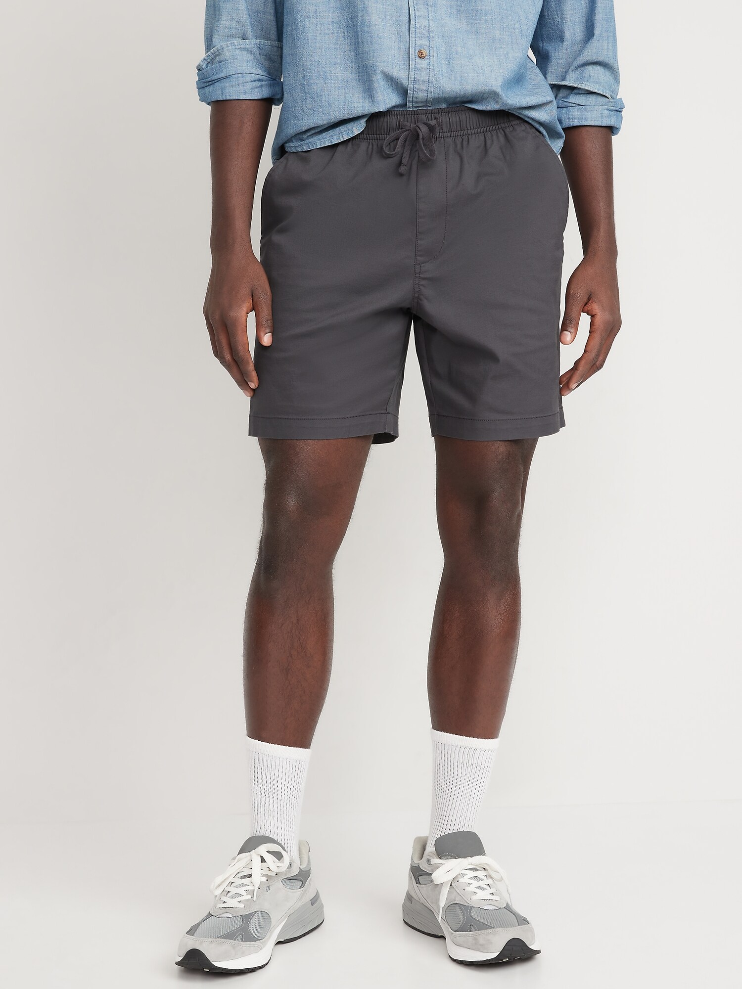 OGC Chino Jogger Shorts for Men 7inch inseam Old Navy