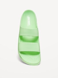 Gender-Neutral Double-Strap EVA Slide Sandals for Kids (Partially  Plant-Based)