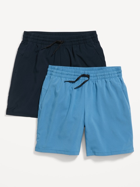 StretchTech Performance Jogger Shorts 2-Pack for Boys (Above Knee)