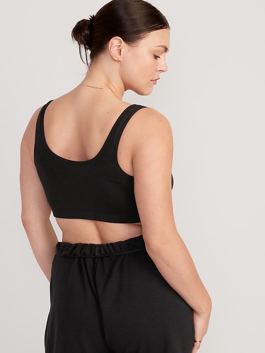 Image number 5 showing, Fleece Lounge Bralette Top