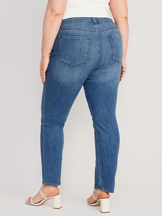 Image number 8 showing, High-Waisted Wow Straight Jeans