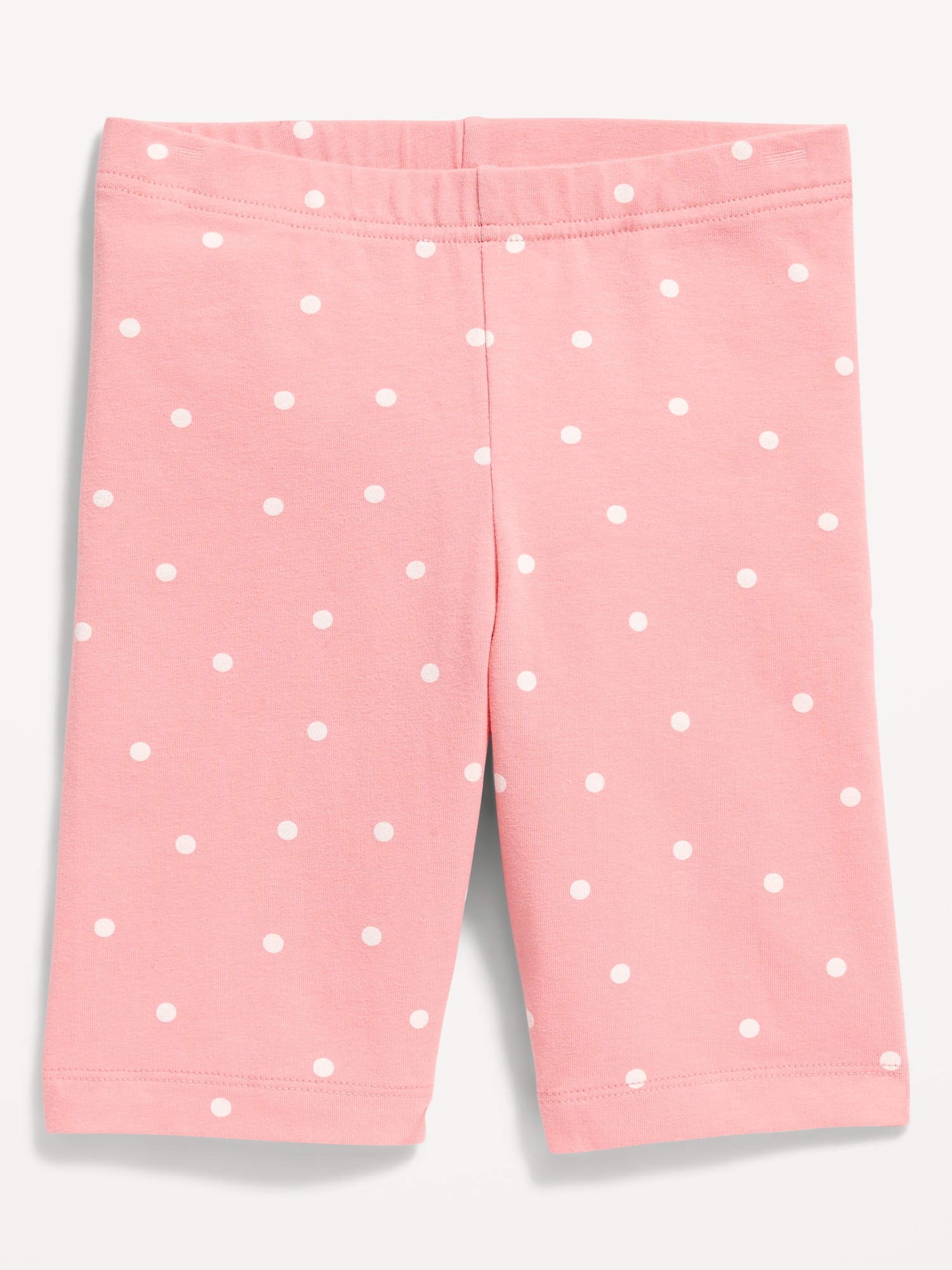 Old Navy Printed Long Biker Shorts for Girls pink. 1