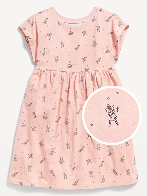 Fit and Flare Dress for Toddler Girls