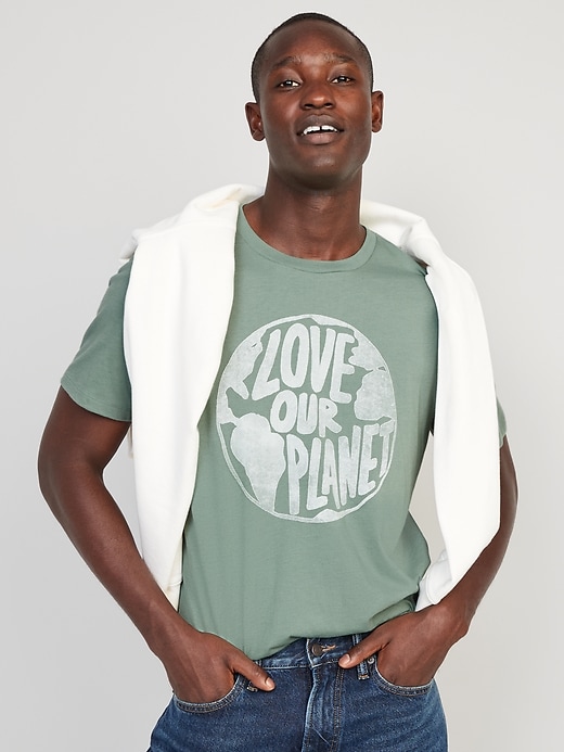 L'image numéro 3 présente T-shirt à imprimé assorti pour Homme