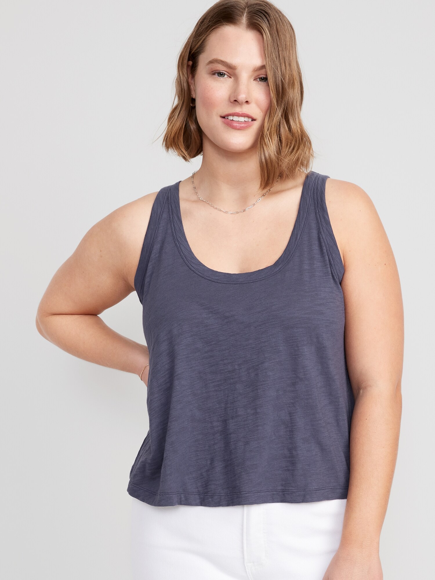 Débardeur Femme GAP Easy Tee Teinté Rose Brink - 100% Coton, Neuf Avec étiquette, Modèle 806965