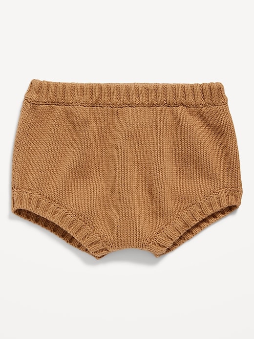 View large product image 1 of 1. Ruffled Sweater-Knit Bloomer Shorts for Baby