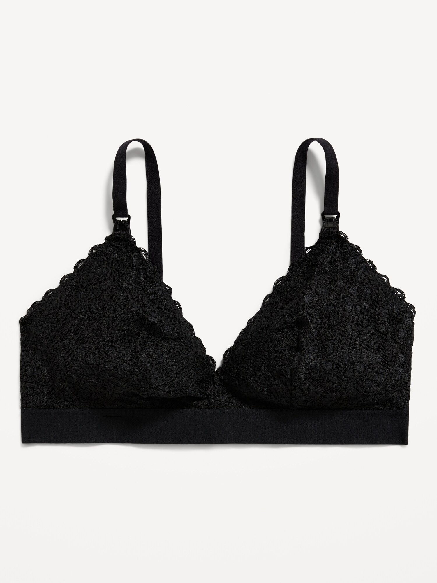 Maternity Lace Nursing Bralette Top Old Navy