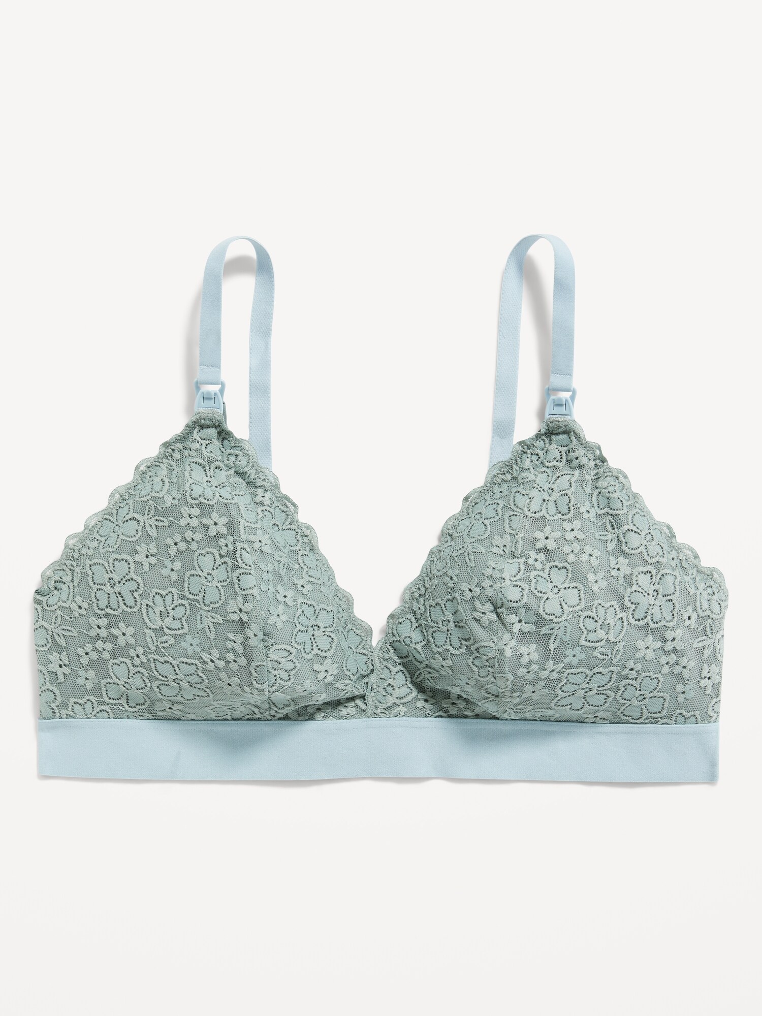 Maternity Lace Nursing Bralette Top Old Navy