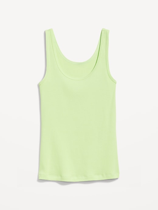 Image number 4 showing, Scoop-Neck Rib-Knit First Layer Tank Top for Women