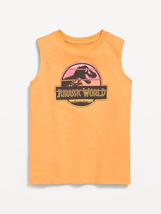 View large product image 1 of 2. Jurassic World™ Gender-Neutral Graphic Tank Top for Kids