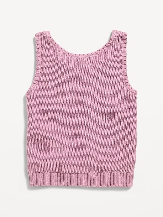 Sleeveless Sweater-Knit Tank for Toddler Girls | Old Navy