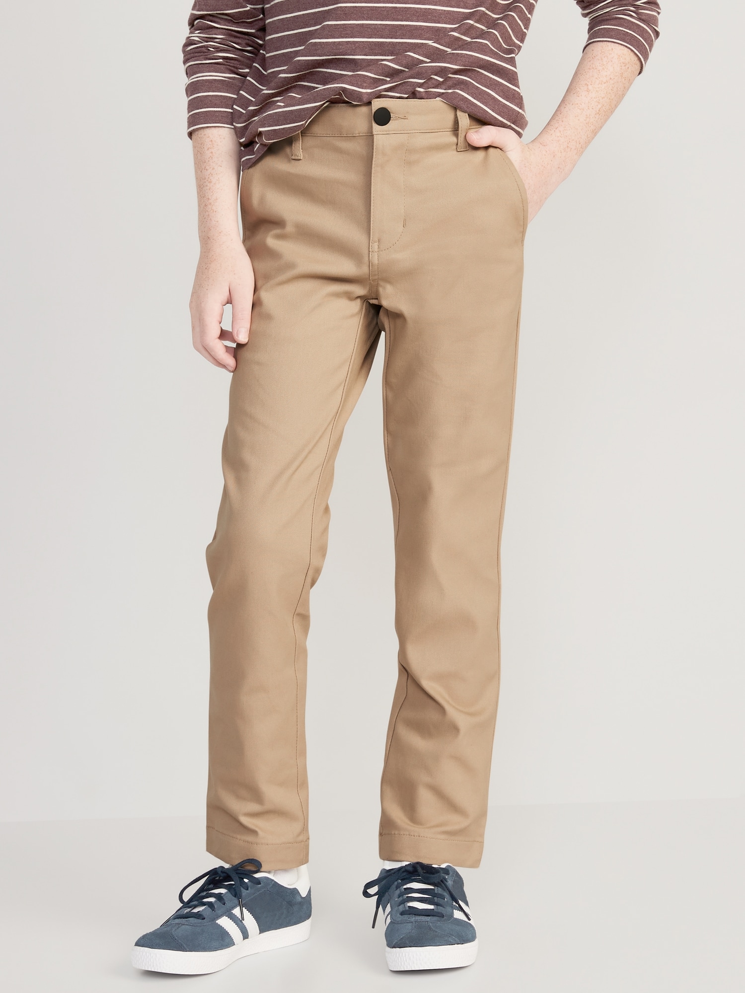 Old Navy Uniform Skinny Pants for Boys beige. 1