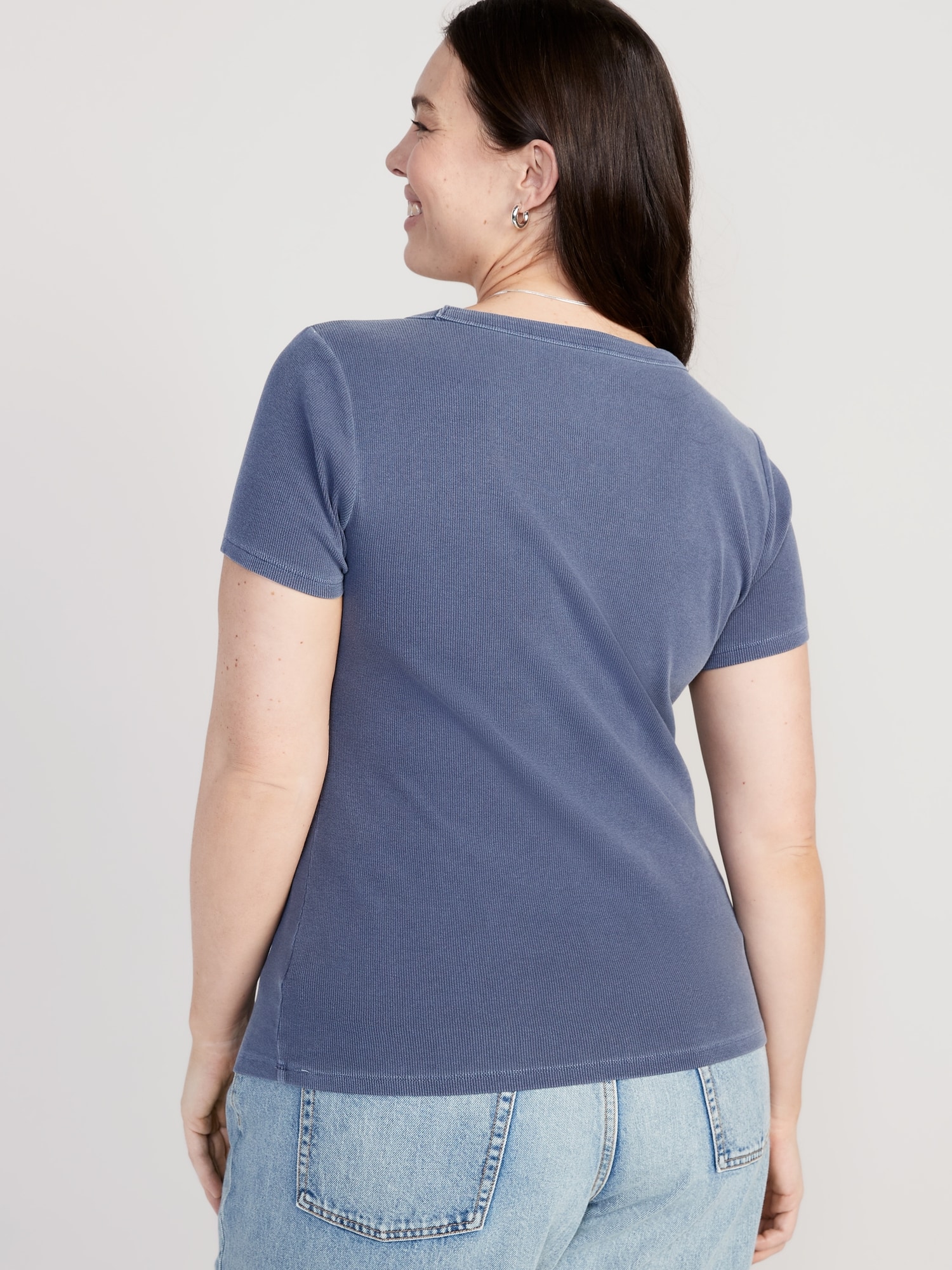 Fitted Scoop-Neck T-Shirt | Old Navy