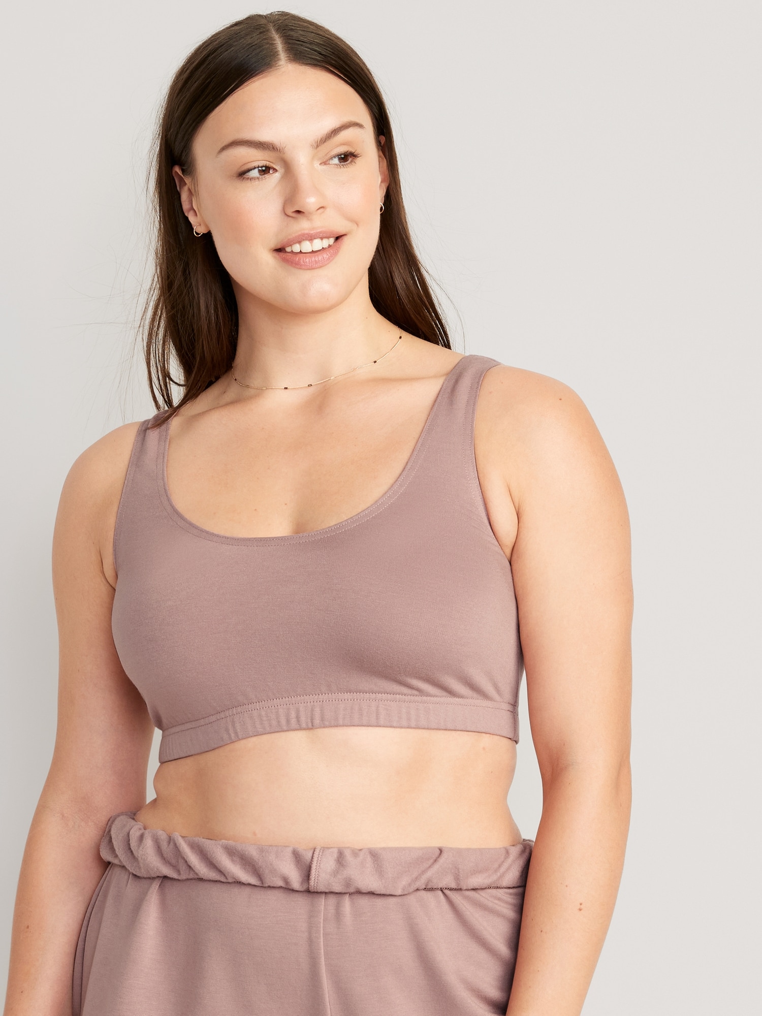 Fleece Lounge Bralette Top