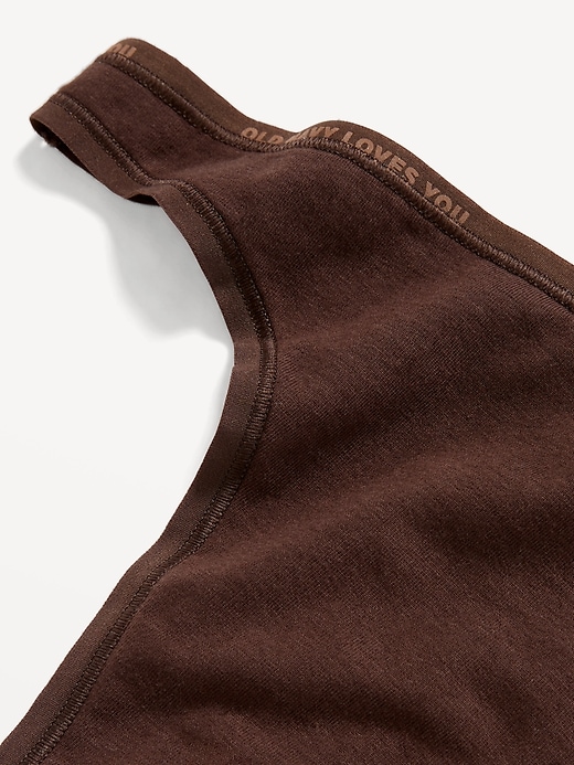 Image number 2 showing, Low-Rise Logo Graphic Thong Underwear