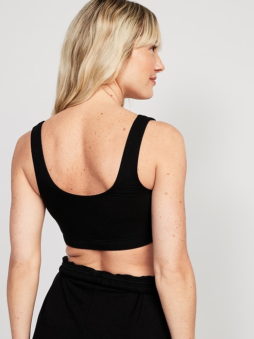 Image number 2 showing, Fleece Lounge Bralette Top