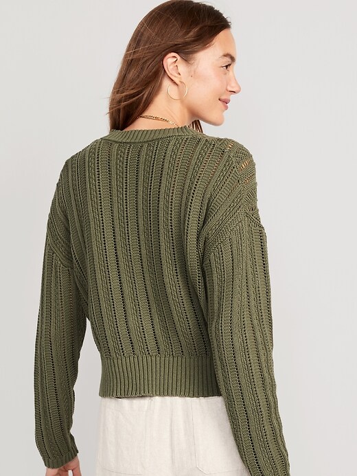 Open Knit Sweaters