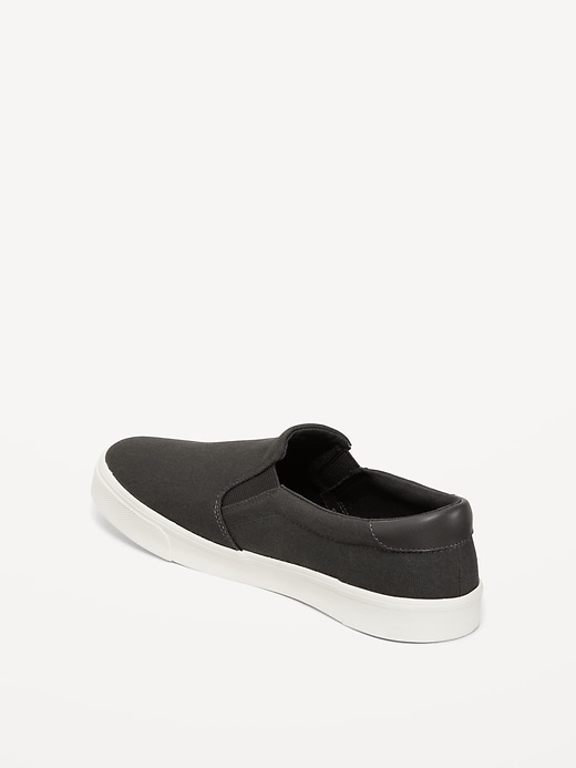 L'image numéro 3 présente Chaussures sans lacets en toile pour Homme