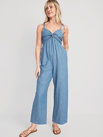 Tie-Front Jumpsuit, Shop Now