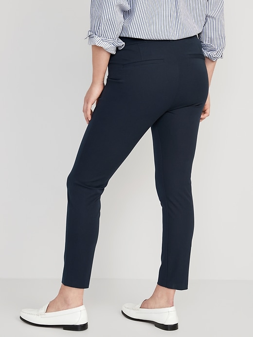 Image number 6 showing, Mid-Rise Pixie Skinny Ankle Pants