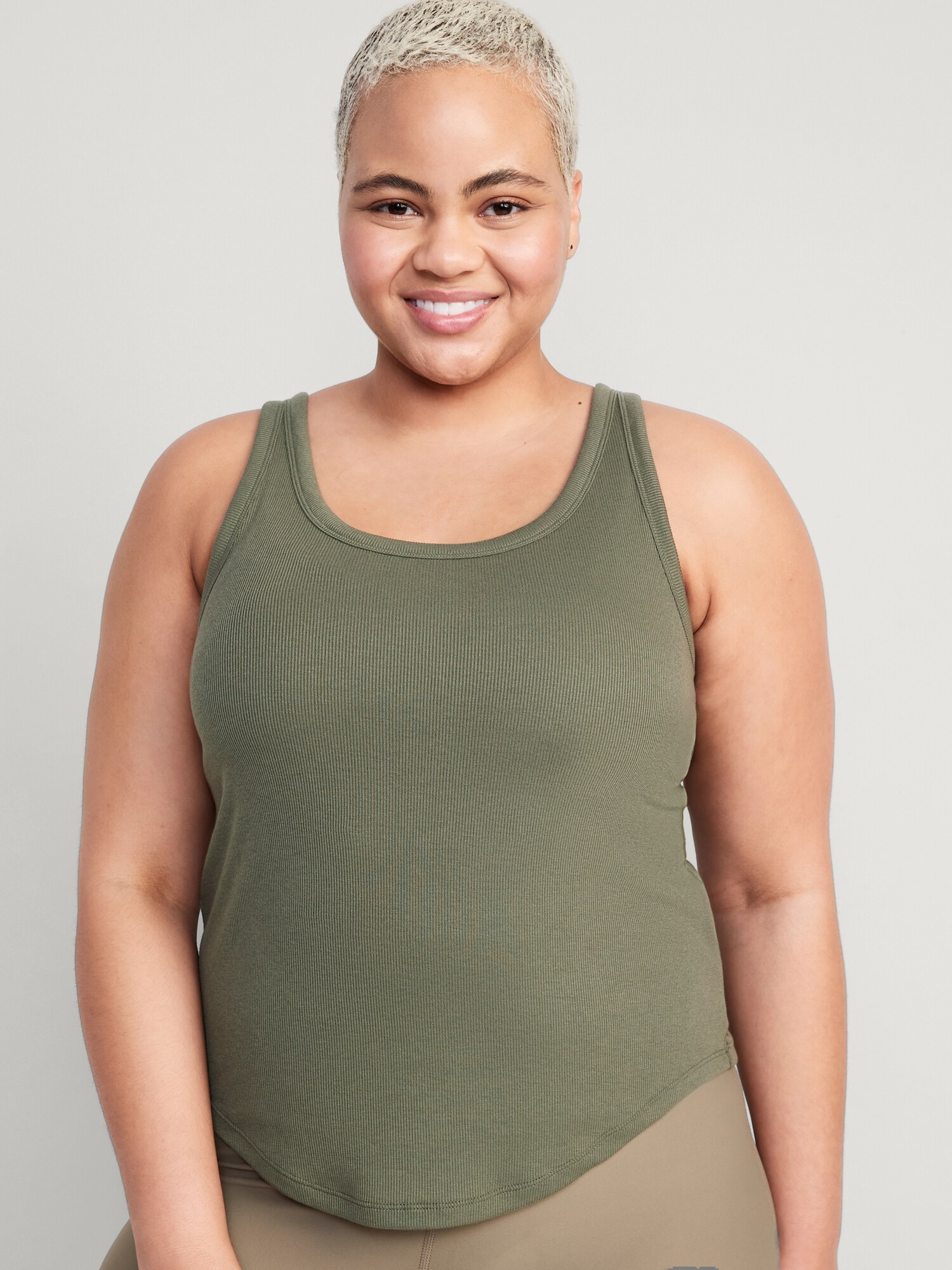 UltraLite Rib-Knit Racerback Tank Top | Old Navy