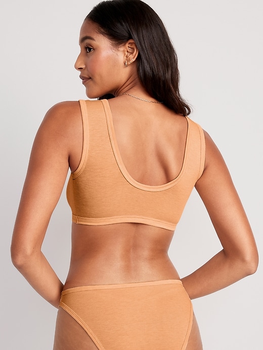 Image number 2 showing, Rib-Knit Bralette Top