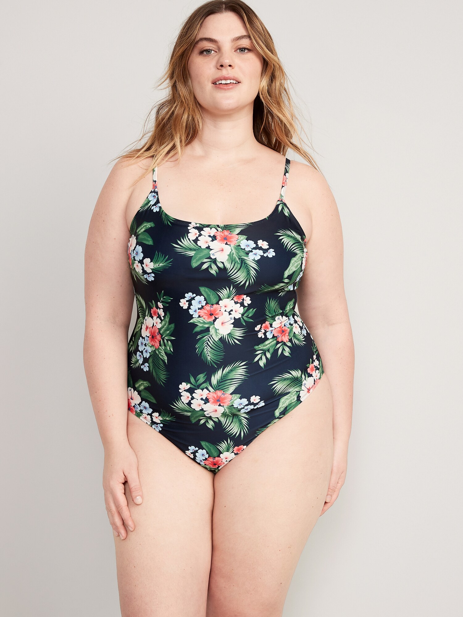 Tie Back One Piece Cami Swimsuit Old Navy