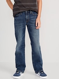 Image number 1 showing, Built-In Flex Boot-Cut Jeans for Boys