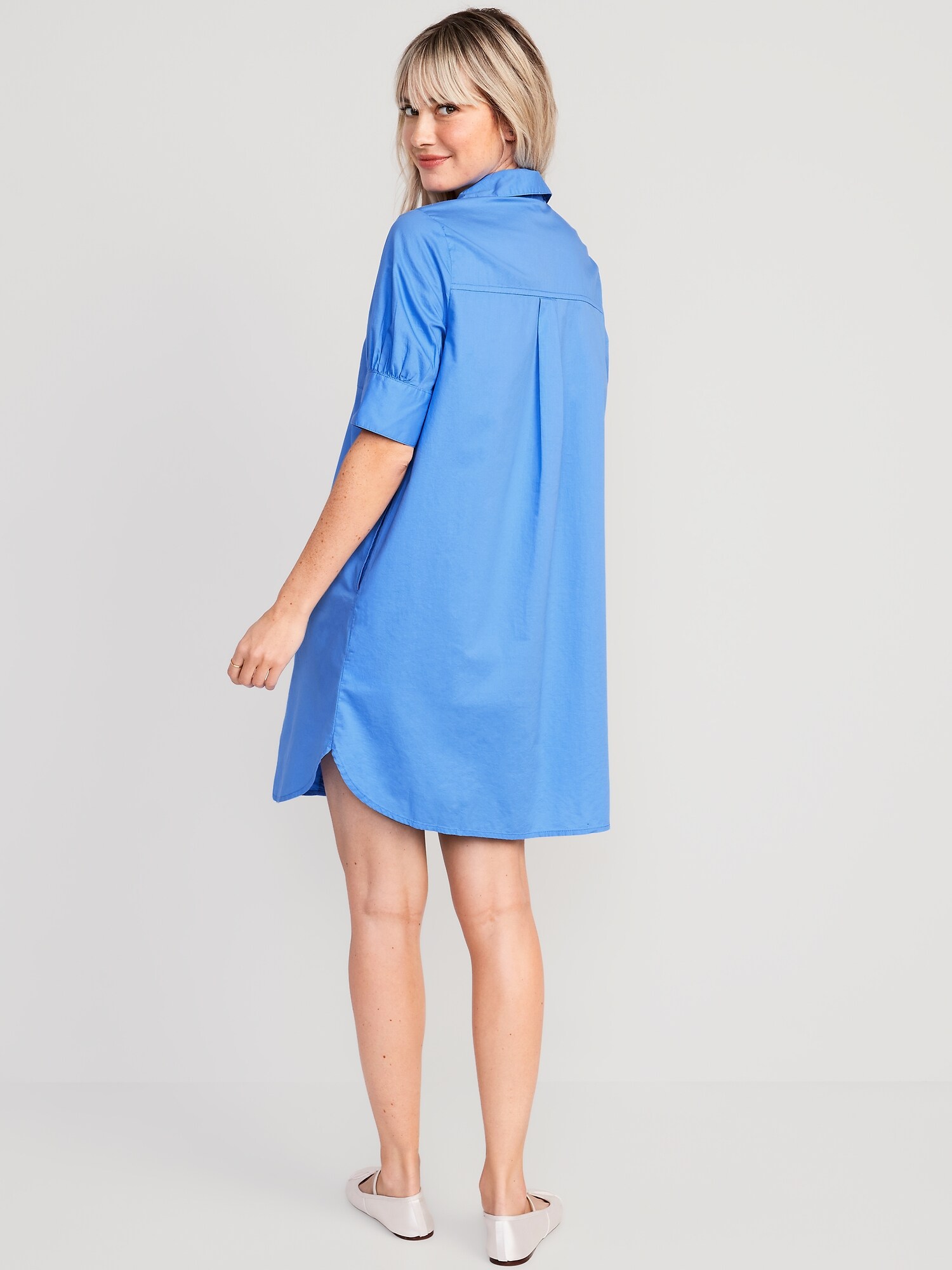 Short Sleeve Shirt Dress Old Navy