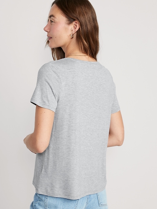 Luxe V-Neck T-Shirt | Old Navy