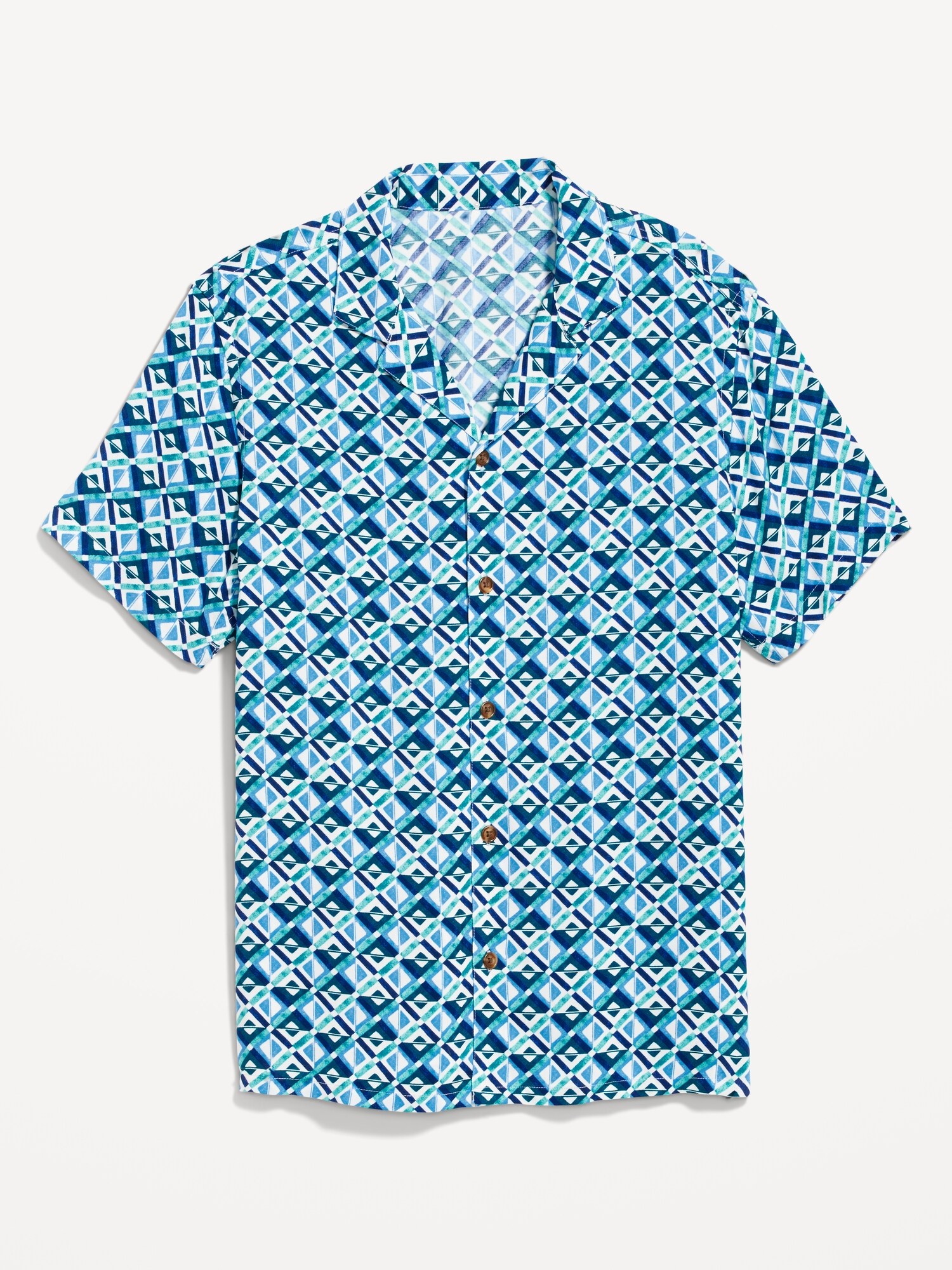 ShortSleeve Printed Camp Shirt Old Navy