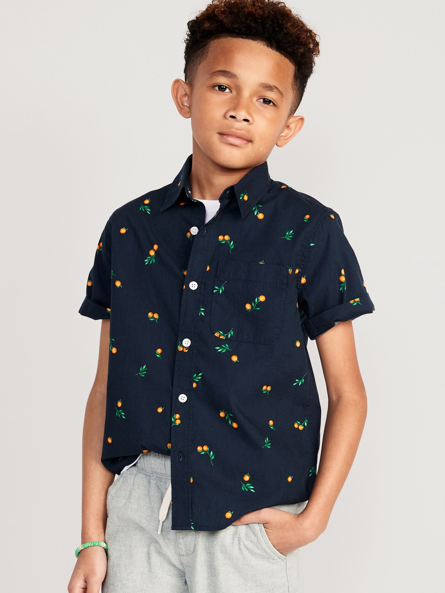 Boys short shop sleeve dress shirt