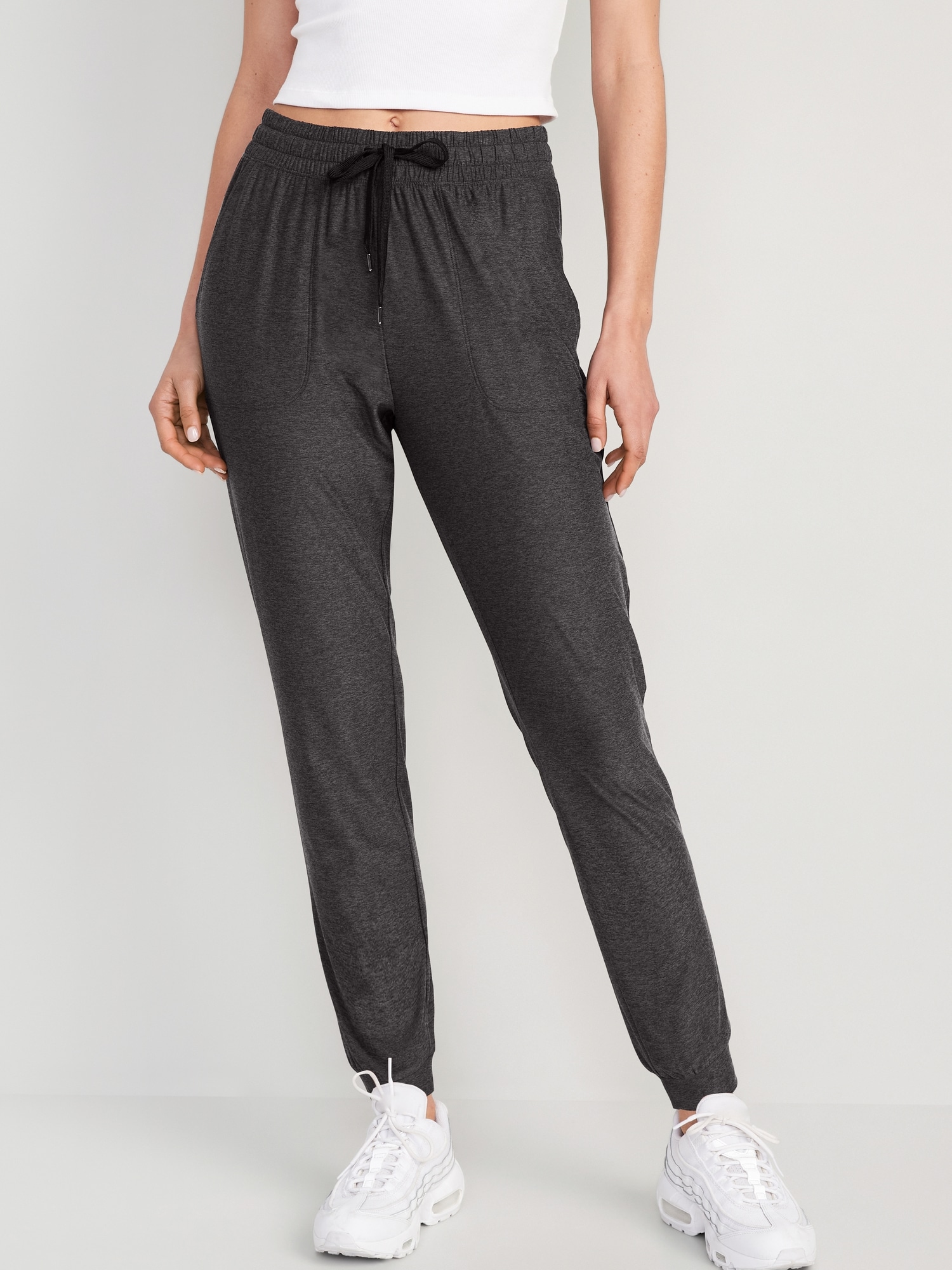 High-Waisted CloudMotion Ankle Jogger Pants