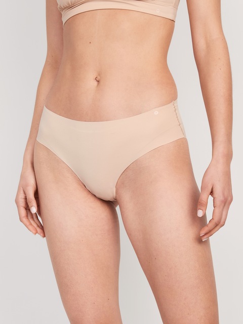 Low-Rise No-Show Hipster Underwear - Frappe