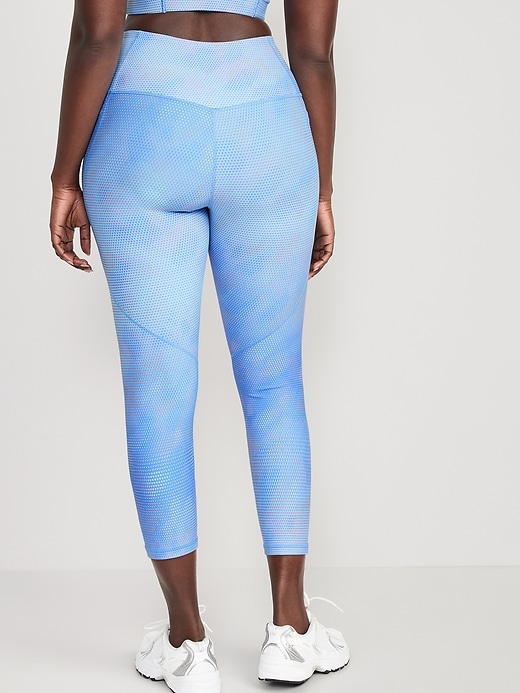 Image number 6 showing, High-Waisted PowerSoft Crop Leggings for Women