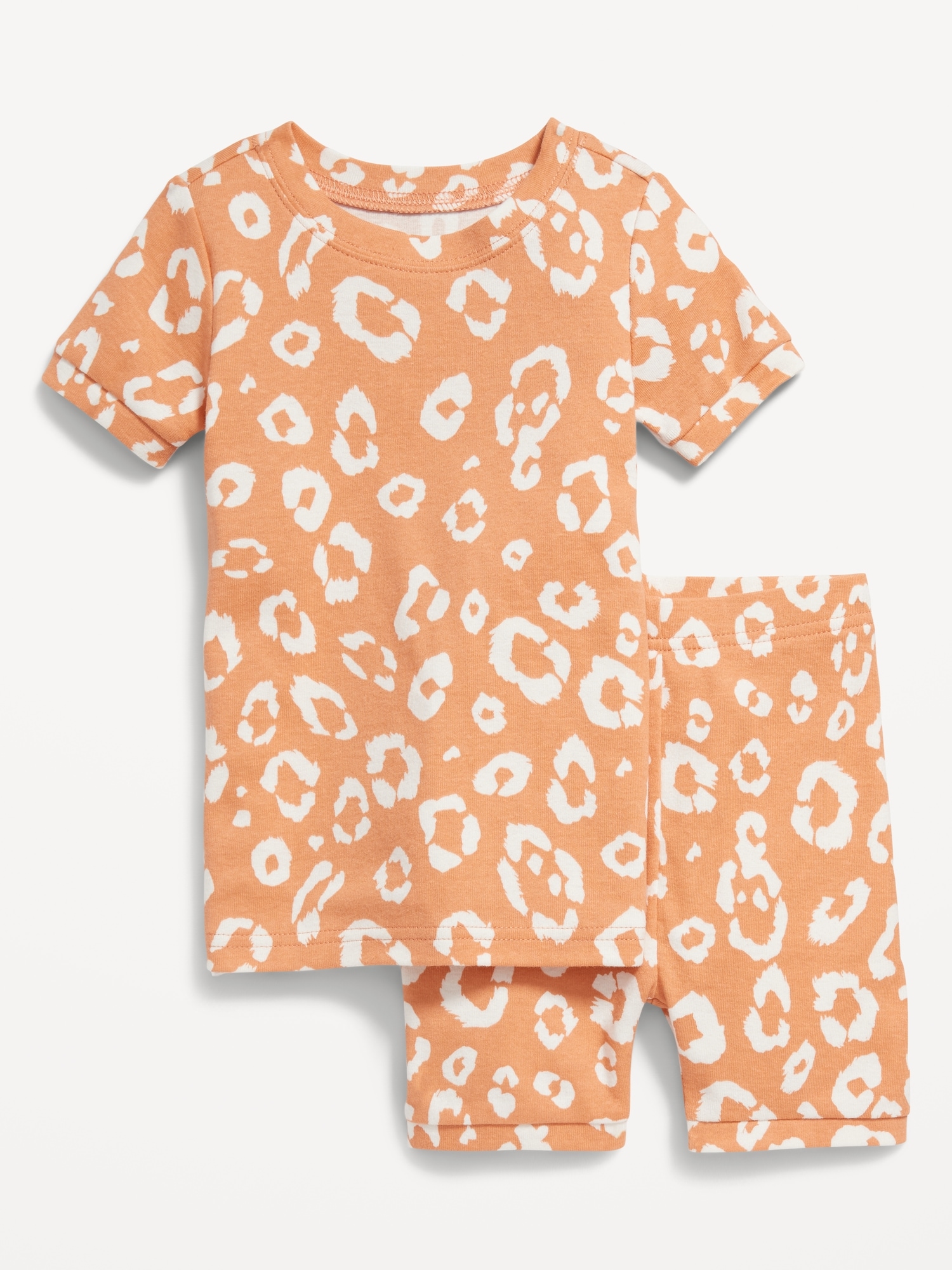 Matching Unisex Snug-Fit Printed Pajama Set for Toddler & Baby