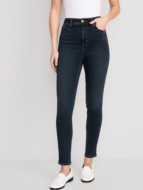 Extra High-Waisted Rockstar 360° Stretch Super-Skinny Jeans